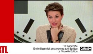 VIDÉO - Émilie Besse fait des avances à Ali Baddou