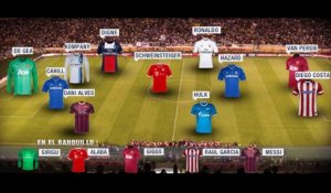 El equipo tipo de la vuelta de los 8os de final de Champions League