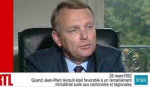 VIDÉO - Quand Jean-Marc Ayrault était favorable à un remaniement après des élections