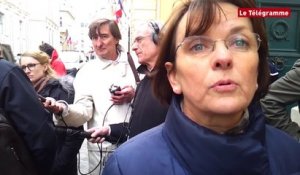 Paris. Les familles des victimes du Bugaled Breizh reçus par Le Drian
