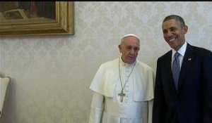 Vatican: Barack Obama rencontre pour la première fois le pape François - 27/03