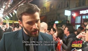 Reportage Captain America - Tapis Rouge + Réactions Metz