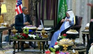 Visite élair de Barack Obama en Arabie Saoudite