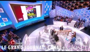 La Une de Closer sur François Hollande et Julie Gayet fait débat sur le plateau du Grand Journal