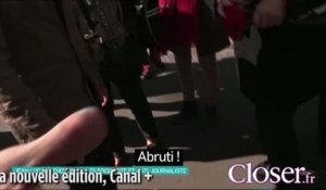 Jean-Luc Mélenchon traite un cameraman de "crétin" et "d'abruti"