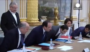 France : premier Conseil des ministres du nouveau gouvernement