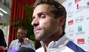 Coupe Davis Nancy: La réaction d'Arnaud Clément après la victoire en double