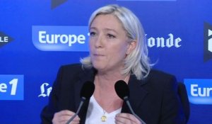 Marine Le Pen : "Valls me fait peur"