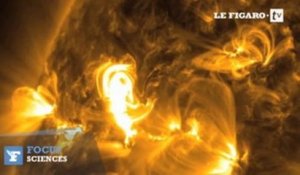 Le Soleil en éruption : les superbes images de la Nasa