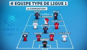 L'équipe type de la 32ème journée de Ligue 1 !