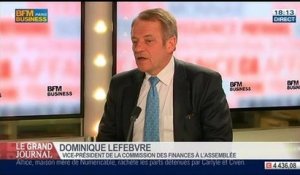 Dominique Lefebvre, député PS du Val d'Oise et vice-président de la Commission des Finances à l'Assemblée, dans Le Grand Journal - 07/04 1/4