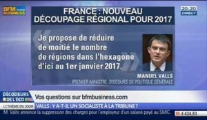 Manuel Valls: y a-t-il un socialiste à la tribune ?, dans Les Décodeurs de l'éco - 08/04 5/5
