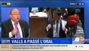 BFM Story - Édition spéciale sur le discours de Manuel Valls à l'Assemblée nationale - 08/04 4/7