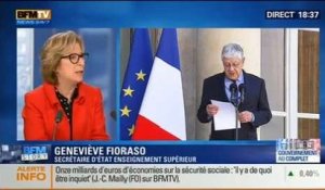 BFM Story: Quatorze secrétaires d'État complètent le gouvernement Valls - 09/04