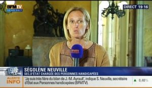 19H Ruth Elkrief: Ségolène Neuville réagit à sa nomination au poste de secrétaire d'État chargé des Personnes handicapées et de la Lutte contre l'exclusion - 09/04