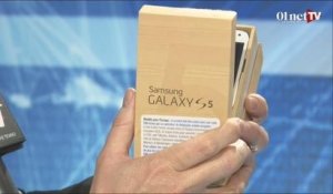 Déballage du Galaxy S5 en direct dans 01Live Hebdo