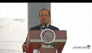 Hollande : «El corazón con el corazón»