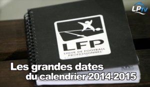 L1 : les grandes dates de l'OM 2014-2015