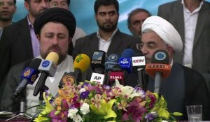 Iran: première sortie publique pour le nouveau président