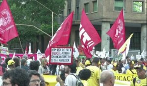 Brésil: "journée nationale de luttes" pour les syndicats