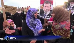 Yémen: manifestation de soutien aux pro-Morsi