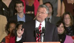 New-York élit son nouveau maire, Bill de Blasio