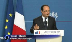 Taxation à 75%: "la règle est la même pour tous" a rappelé François Hollande