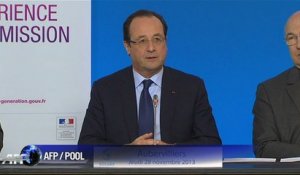 Chômage: "Cela nous prendra tout le temps qui sera nécessaire", selon Hollande