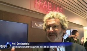 Au forum de Davos, le Fab Lab promeut l'impression 3D