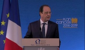 François Hollande dévoile le 3e plan cancer