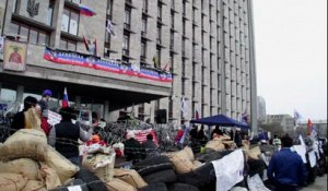 Ukraine: les pro-russes occupent toujours un bâtiment à Donetsk