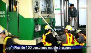 Séoul: une collision entre deux rames de métro a fait une centaine de blessés