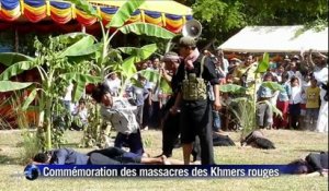 Les Cambodgiens commémorent les massacres des Khmers rouges