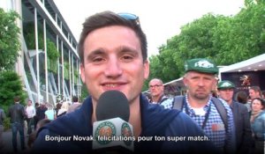 Questions des fans aux joueurs à Roland Garros 2014