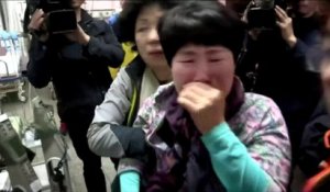 Naufrage en Corée: les cris des mères