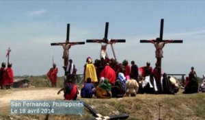 Des crucifiements aux Philippines le Vendredi-Saint