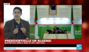 Bouteflika remporte sans surprise la présidentielle algérienne