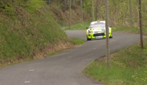 Cuoq mène le Rallye Lyon Charbonnières - Rhône devant Baud et Salanon