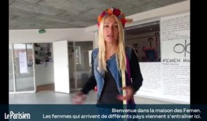 Inna, leader des Femen France, dévoile le QG