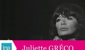 Juliette Gréco "La fourmi" (live officiel) - Archive INA