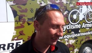 Tour de Bretagne cycliste Deuxième étape : La réaction de David Lima da Costa