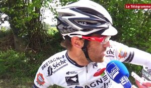 Tour de Bretagne cycliste. Troisième étape : La réaction d'Arnaud Gérard