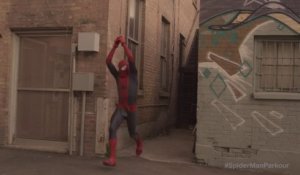 Parkour en mode Spider-Man