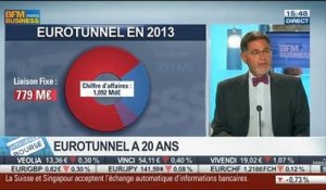 Eurotunnel célèbre ses 20 ans: Christian Cambier et Jacques Antoine Bretteil, dans Intégrale Bourse – 06/05