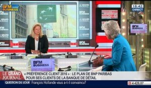Marie-Claire Capobianco, responsable de la banque de détail en France de BNP Paribas, dans Le Grand Journal - 06/5 3/4