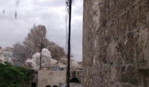 Explosion du Carlton Hotel en syrie! Violent...