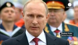 Visite controversée de Vladimir Poutine en Crimée
