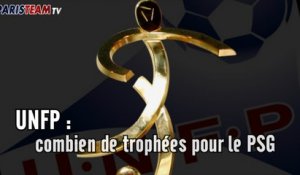 UNFP : combien de trophées pour le PSG