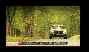Comparatif : Mercedes GLA vs. Range Rover Evoque (Emission Turbo du 04/05/2014)