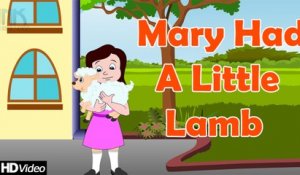 Mary Had A Little Lamb, Nursery Rhyme & Children songs with lyrics